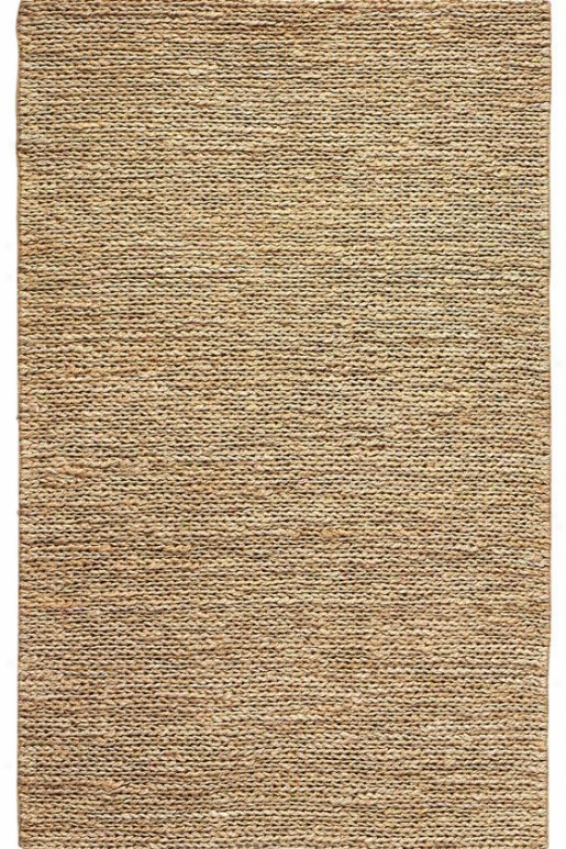 Chainstitch Area Rug - 3 'x12' Runher, Ivory