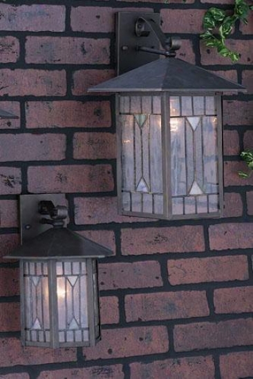 Chaparral Medium Outdoor Wall Lantern - Medium, Brown