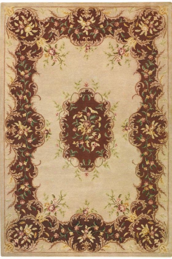 Chapelle Area Rug - 8'round, Ivpry