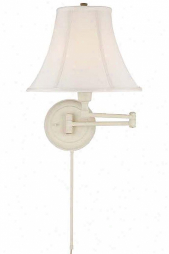 "charlemagne Swibg-arm Lamp - 16.5""hx13.5""w, White"
