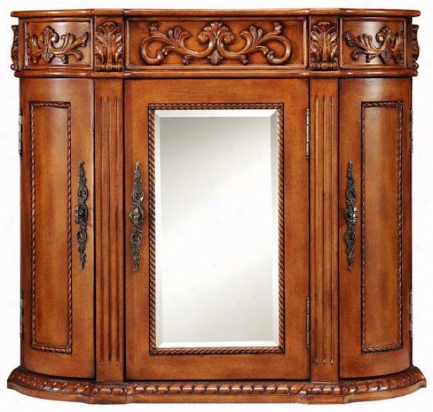 Chelsea 3-door Mirrored Wall Cabinet - 3 Doors, Oam