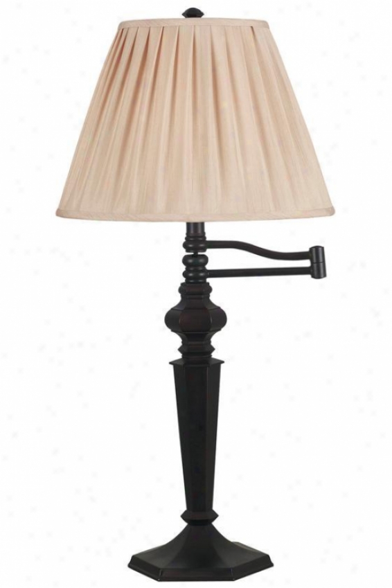 "chesapeake Swing-arm Table Lamp - 32""hx15""d, Oil Rubbed Bronze"