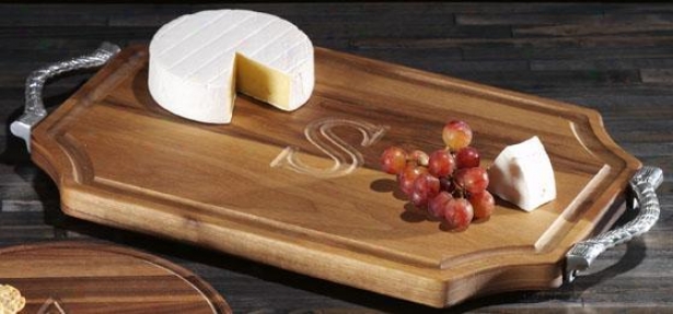 Chianti Cutting Board - Rope/walnut, D