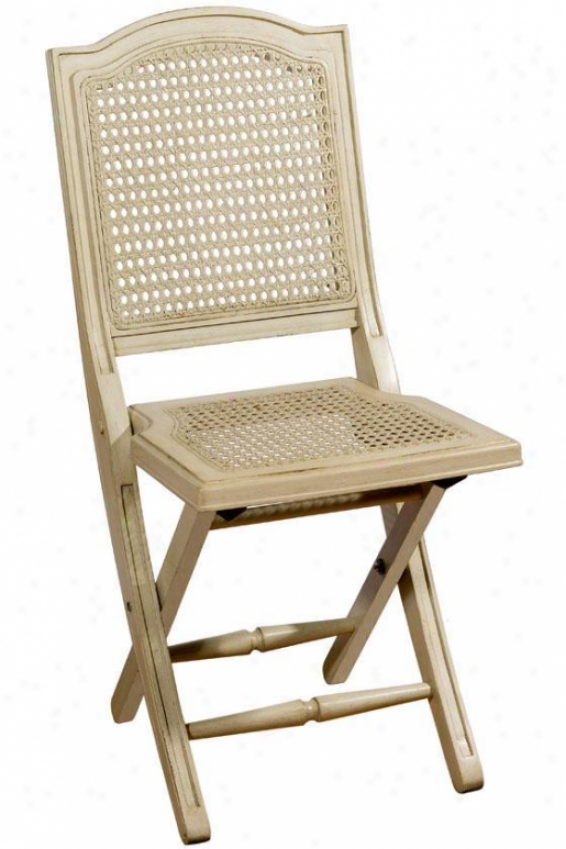 "claydon Folding Chair - 33""h, Rubbed Beige"