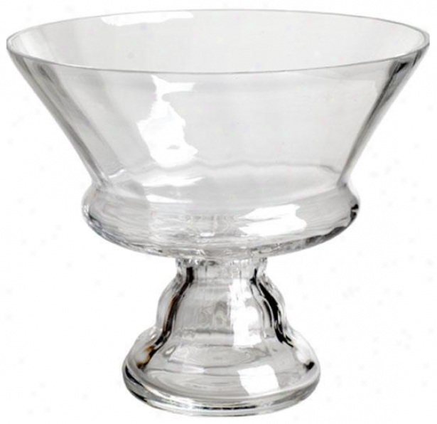 "clear Glass Bowl - 7""x8"", Perspicuous Glass"