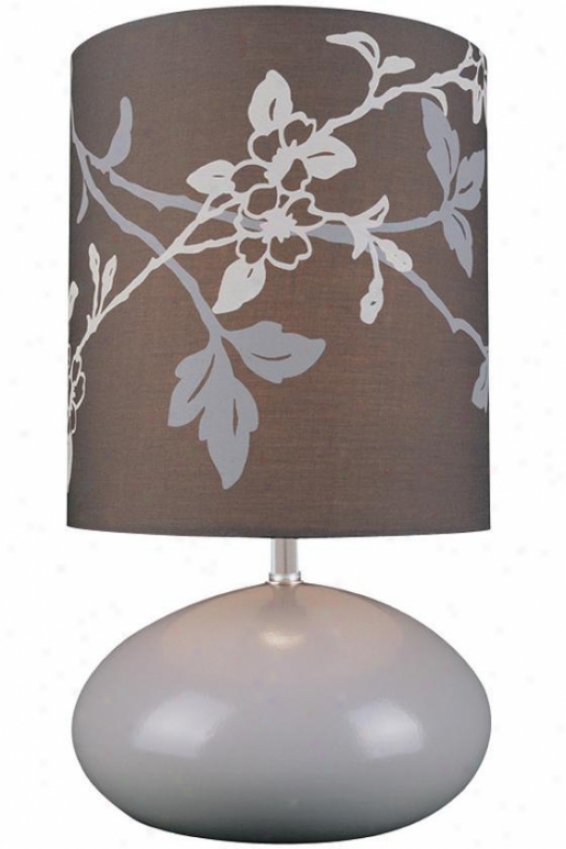 "cornell Table Lamp - 14""hx8""d, Coffee Brown"