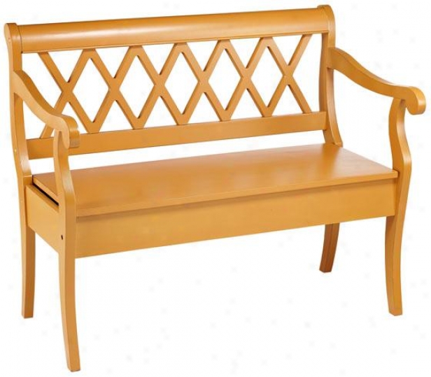 Cottage Bench - Bench, Tiger Stripe