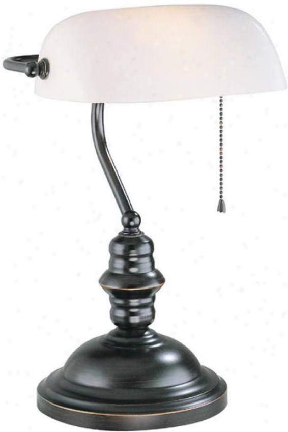 "countinghouse Lamp - 15""hx10.75""d, Bronze"