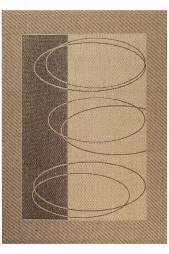 "couristan Boulder Outdoor Area Rug - 7'6""xl0'9"", Ivory"