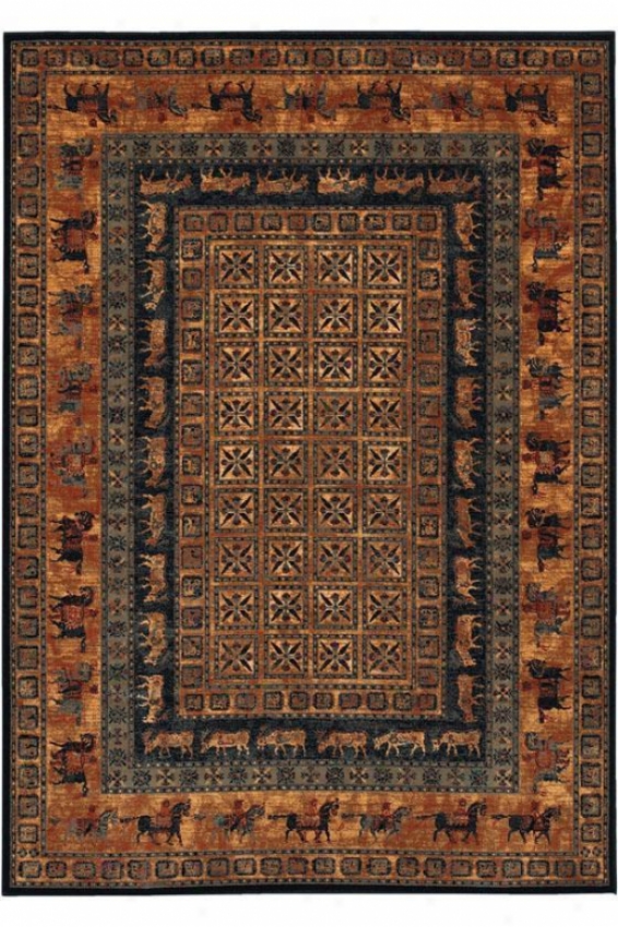 "couristan Pazyrk Design Area Rug - 9'9""x13'9"", Brown"