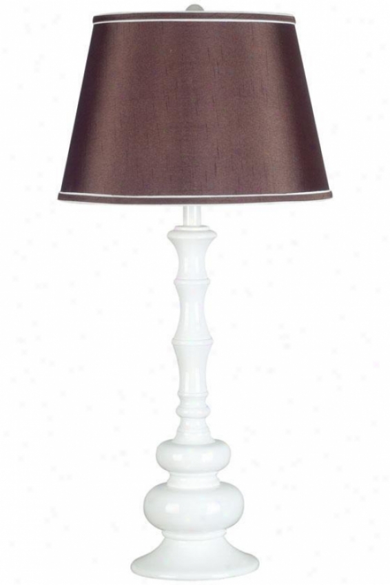 "coventry Table Lamp - 31""h, Varnish White"