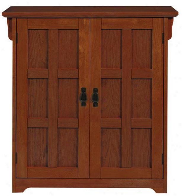 Craftsmna 42-pair Shoe Storage With Doors - 2-door 42-pair, Tan Wood