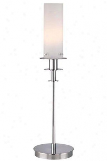 "credence Accent Lamp - 22.5""hx6""e, Frost"