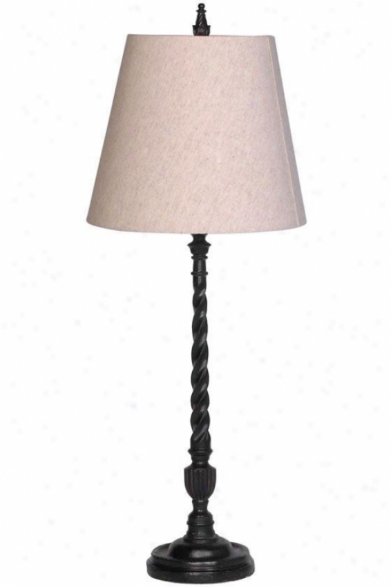 "daniel Table Lamp - 32.5""jx13""d, Black"