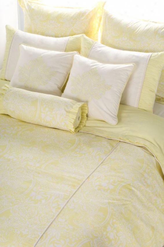 Daphnie Bedding Set - Queen, Pear Green