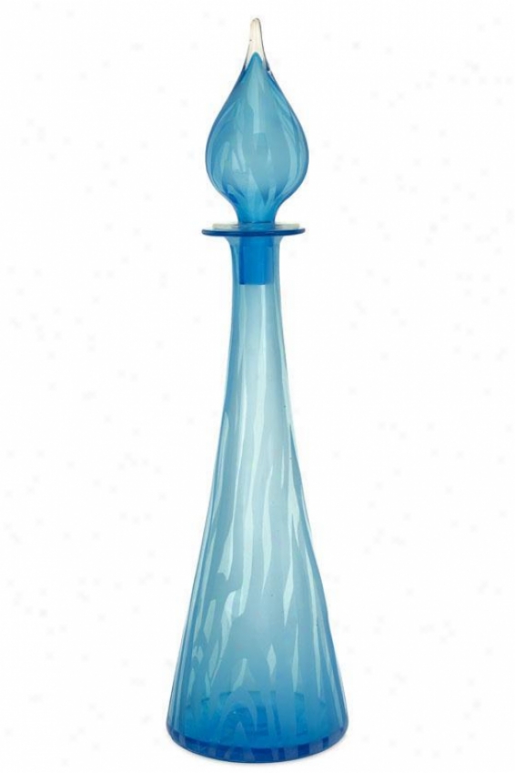 "delaney Bottle - 9.25""d, Blue"