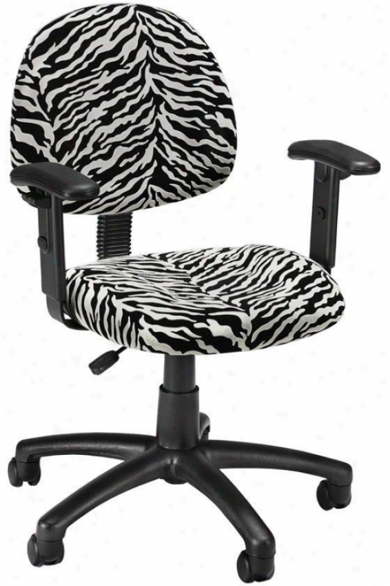 Deluxe Posture Chair - Adjustable Arms, White