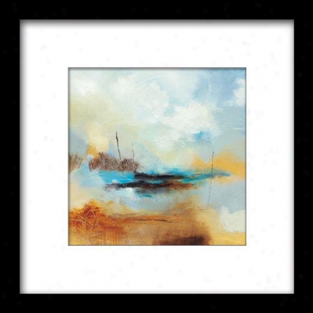 Deserving Skies Ii Framed Wall Creation of beauty - Ii, Matted Black