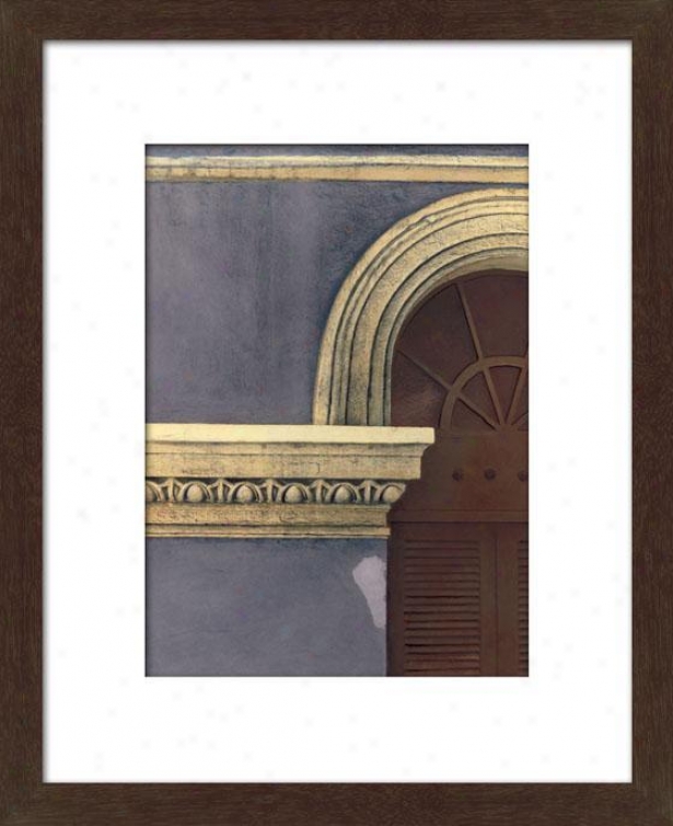 Dettaglio Iii Framed Wall Art - Iii, Matted Espresso