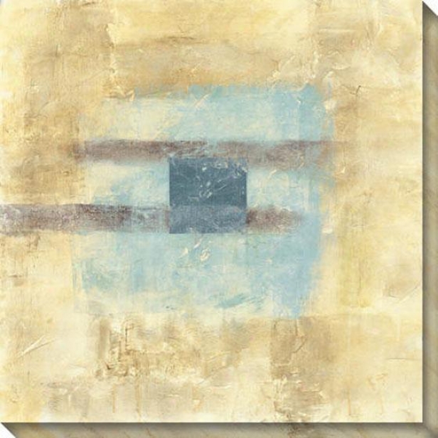 Disseminate Ii Canvas Wall Art - Ii, Ivory