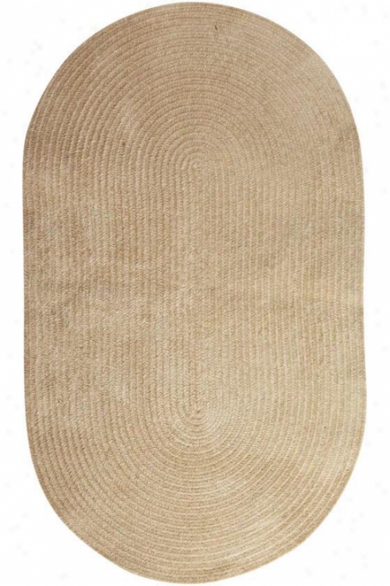 Dover Chenille Area Rug - 3' Round, Wheat