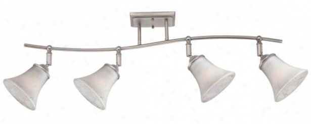 Duchess Track Lighting - 4Window, Nickel