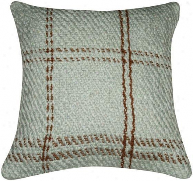 "earleen Pillow - 18""x18"", Teal"