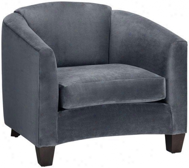 "easley Arm Chair - 39""hx36""w, Slate Blue"