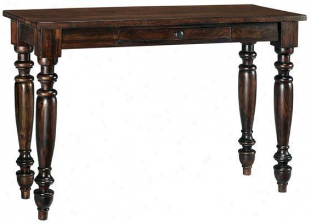 "east India Sofa Console Table - 31""hx48""w, Brown Wood"