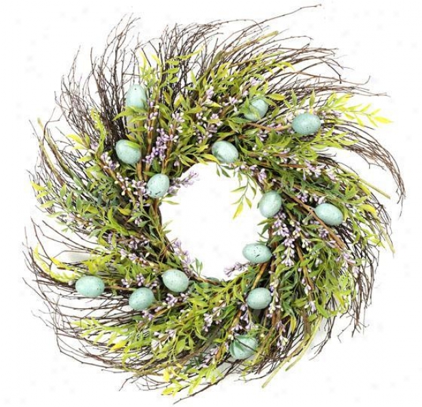 "easer Wreath - 24""d, Brown"