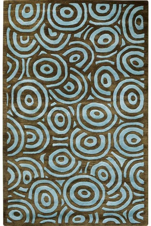 Echo I Area Rug - 8'x11', Blue