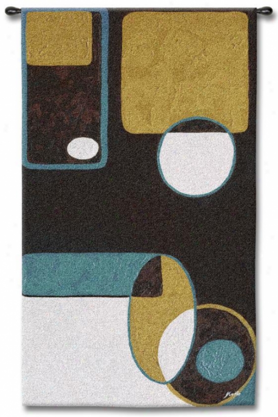 "effervescence Tapestry - 55""hx31""w, Multi"