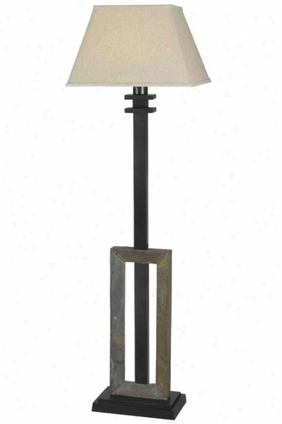 "egress Outdoor Floor Lamp - 58""h X 17""w, Beige"