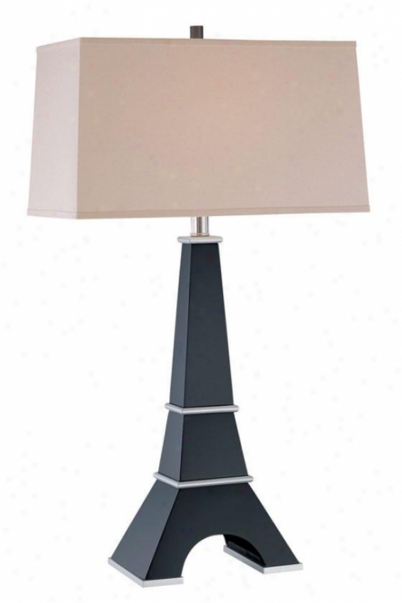 "eiffel Table Lamp - 30.25h X 17""w, Brown Forest"