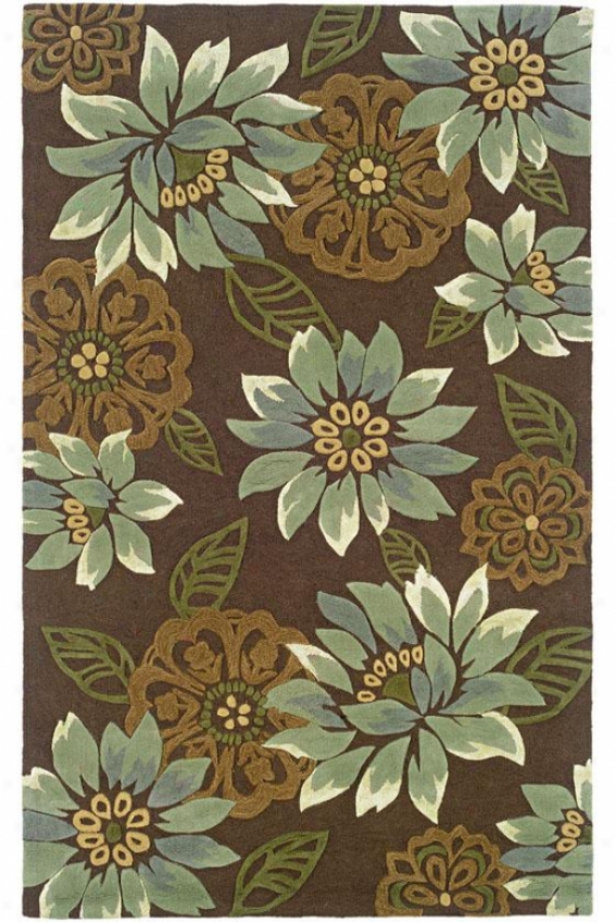 Elaine Area Rug - 8x10, Brown