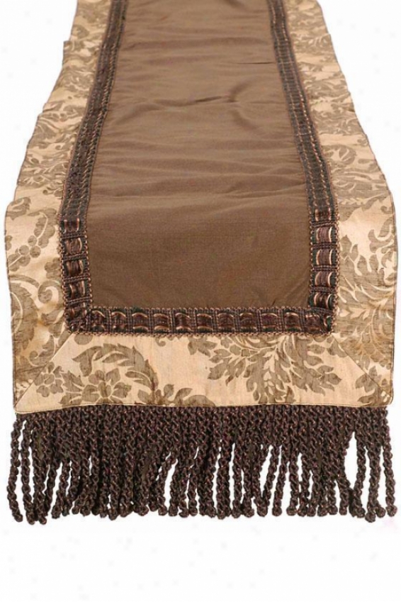 "elegance Table Messenger - 12""hx72""w, Brown"