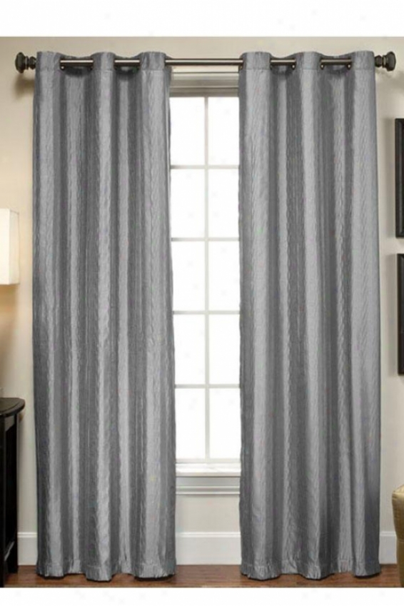 "ella Drapery Panel - 84""h X 40""w, Gray"