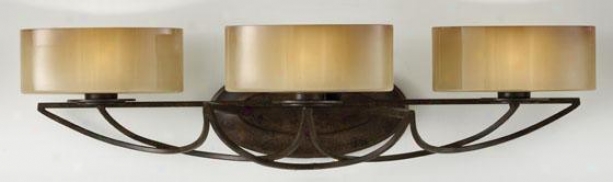 Elsworth Vanity Gay - Three Light, Mocha Bronze