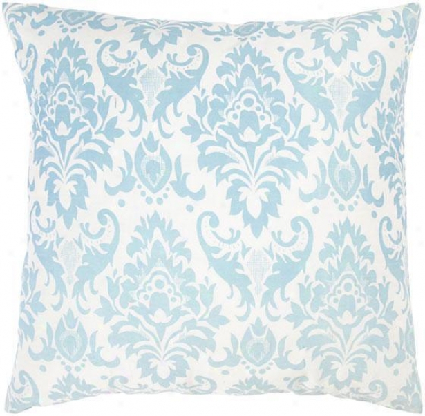 Emilie Pillow - 18x18, Blue