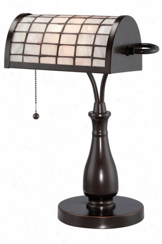 "emmly Desk Lamp - 17""h X 8.75""w, Black Bronze"