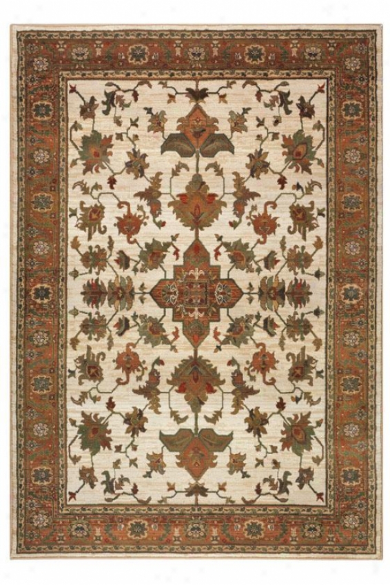 Enchantment Area Rug - 8' Square, Ivory