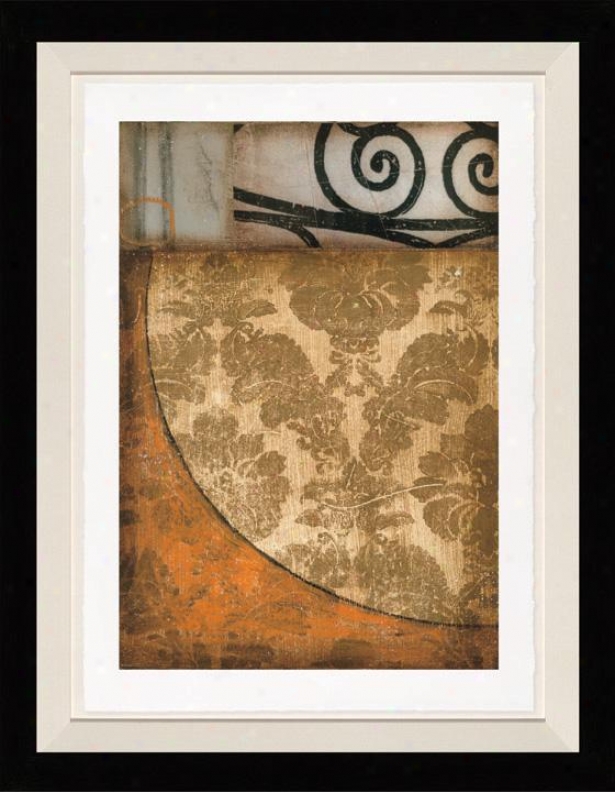 Endeavoor I Wall Art - Dark Frame, Brown