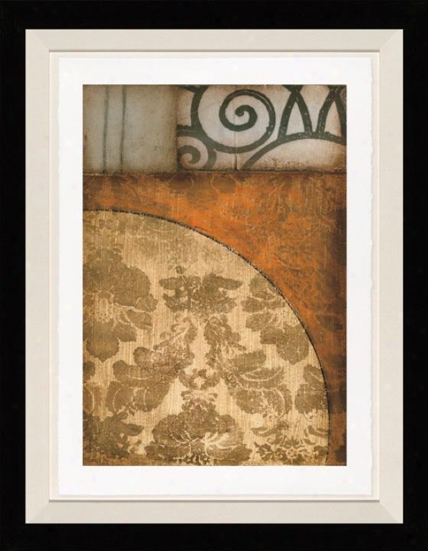 Endeavor Ii Wall Art - Black Frame, Browh