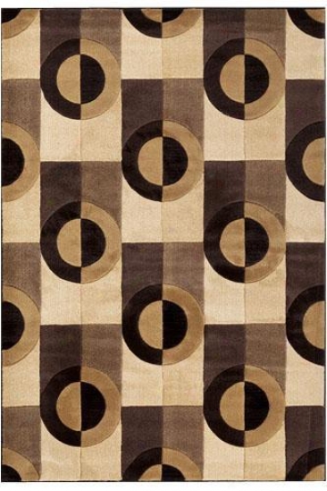 "escher Area Rug - 2'7""x9'1""runner, Beige"