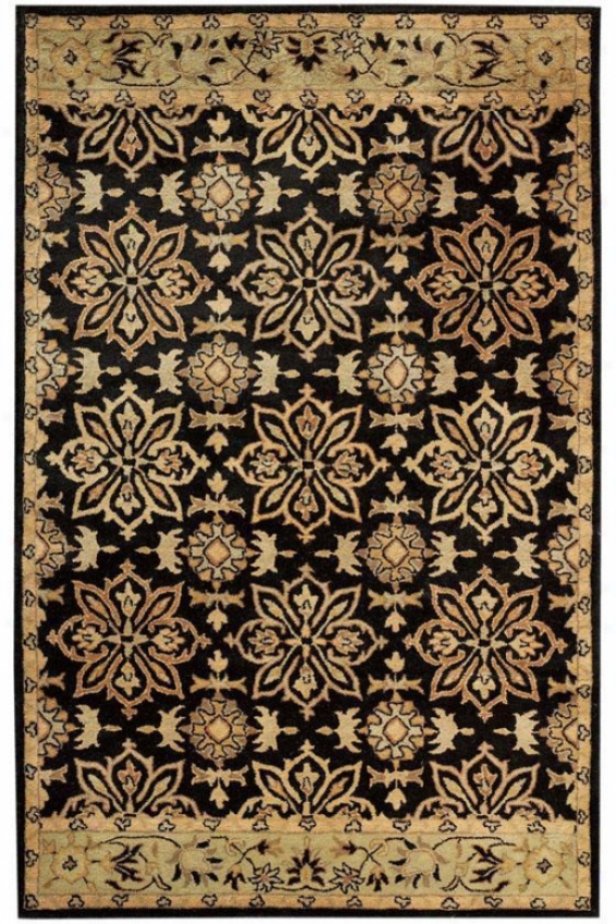 Essence Rug - 6'x9', Black