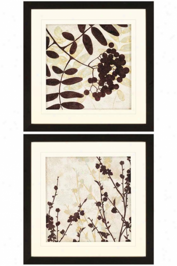 Essential Elements Ii Wall Art - Set Of 2 - Set Of 2, Brown