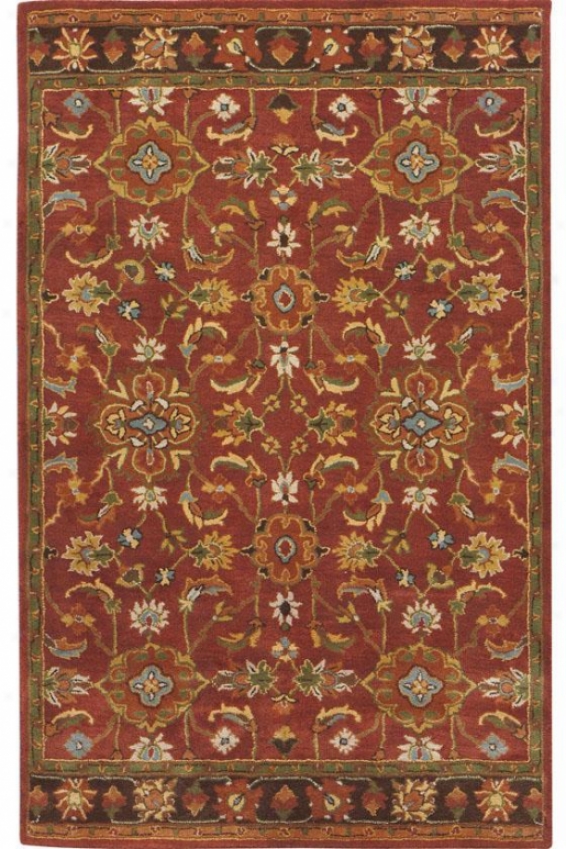 Eton Ii Area Rug - 2'x3', Red