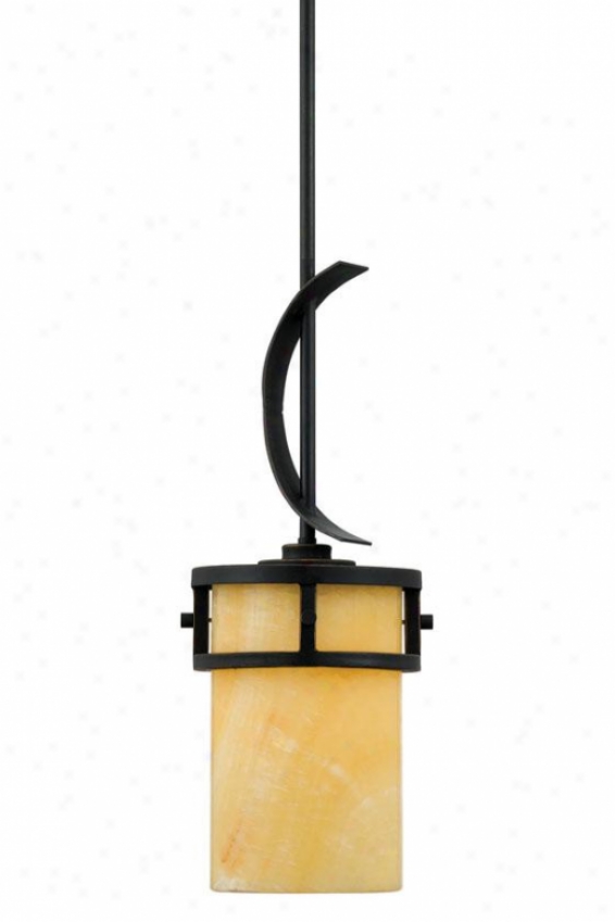 "evan 46""h Mini Pendantt - 1-light/46""h, Gold Bronze"