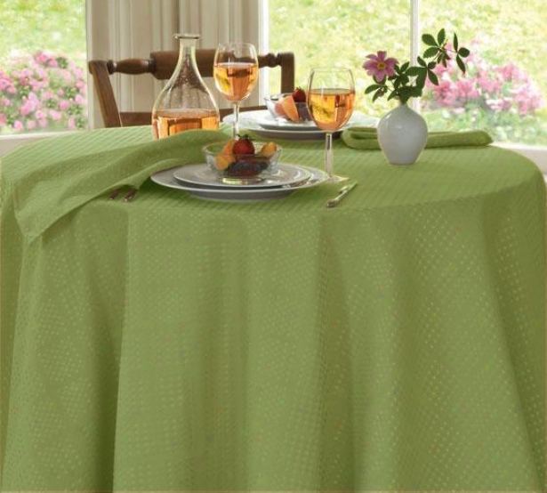 "evolution Tablecloth - 70""round, Sage"