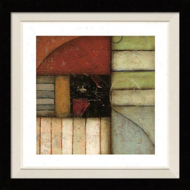 Exile Ii Framed Wall Art - Ii, Mt dBk/sl 29x29